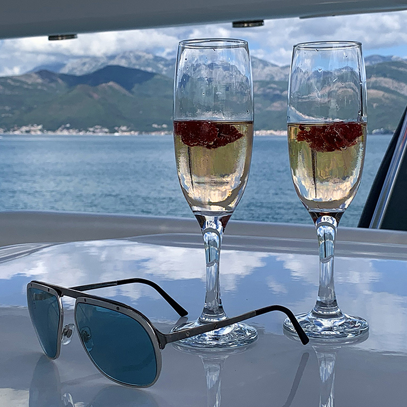 Sunglasses and coctails